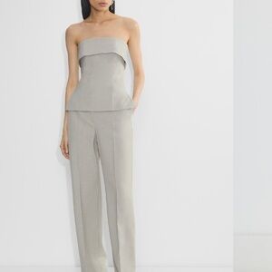 Elegant Gray Women's Jumpsuit
